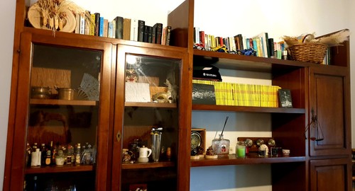 Parete attrezzata libreria - parete, in